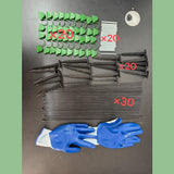 DS BS Adjustable Garden Tunnel Hoop Kit for Plant Protection