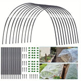 DS BS Adjustable Garden Tunnel Hoop Kit for Plant Protection