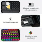 DS BS 132-in-1 Precision Screwdriver Repair Tool Kit with Dual-Layer StorageCase