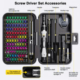 DS BS 132-in-1 Precision Screwdriver Repair Tool Kit with Dual-Layer StorageCase