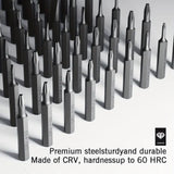 DS BS 132-in-1 Precision Screwdriver Repair Tool Kit with Dual-Layer StorageCase