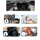 DS BS 12V Portable Dual-Cylinder Car Air Compressor With Case
