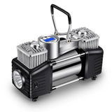 DS BS 12V Portable Dual-Cylinder Car Air Compressor With Case