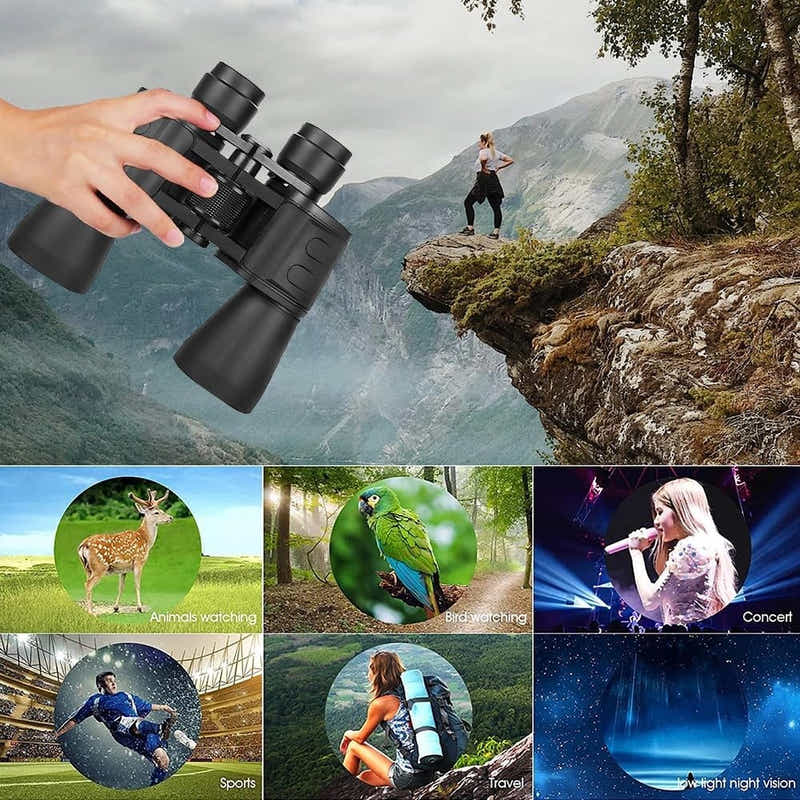 DS BS 20x50mm Prism Binoculars with Multi-Coated Lens