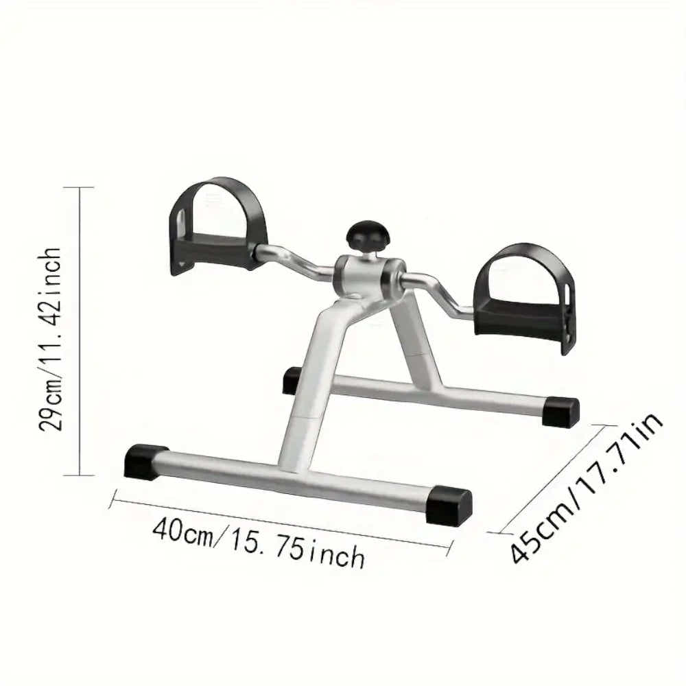 DS BS Pedal Exerciser Mini Under Desk Bike - White