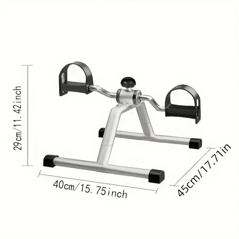 DS BS Pedal Exerciser Mini Under Desk Bike - White