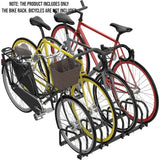 DS BS 4 Bike Rack Floor Parking Stand Bicycle Storage Organizer