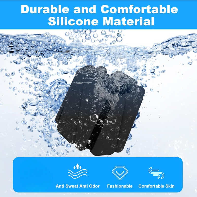 DS BS 2 Pack Adjustable Silicone Wrist Weights - 2 lbs