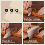 DS BS Rolling Knife Sharpener Kit Beech Wood Magnetic Rolling Sharpener