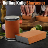 DS BS Rolling Knife Sharpener Kit Beech Wood Magnetic Rolling Sharpener