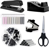 DS BS 8 Piece Desk Supplies Kit Office Stationery Set