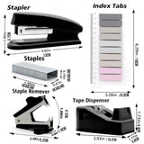DS BS 8 Piece Desk Supplies Kit Office Stationery Set