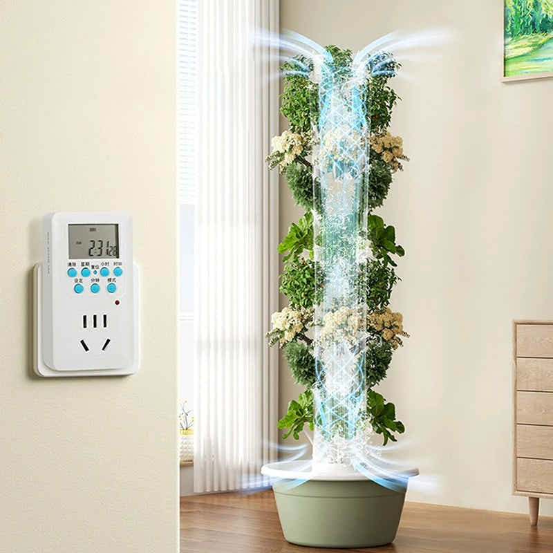 DS BS 9 Layer Vertical Soilless Hydroponic Tower Planter
