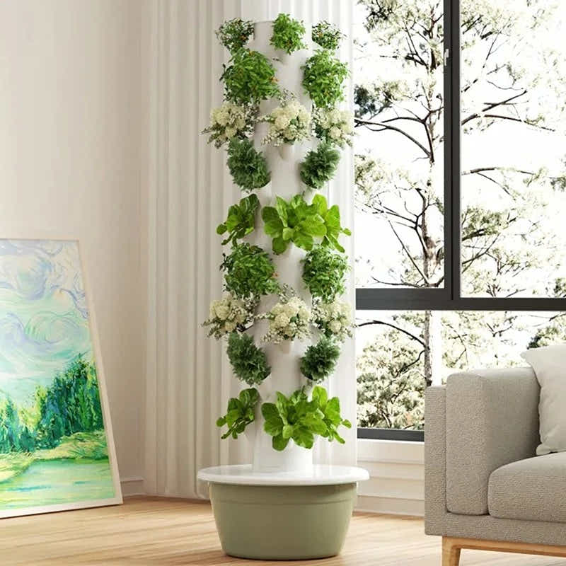 DS BS 7 Layer Vertical Soilless Hydroponic Tower Planter