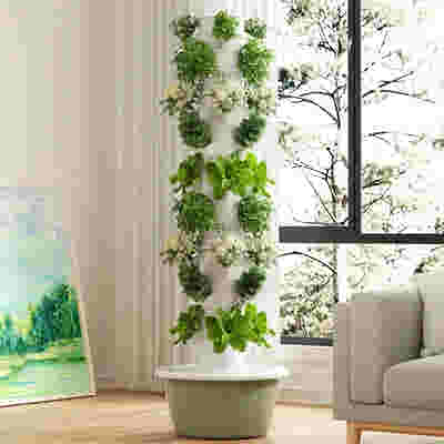 DS BS 5 Layer Vertical Soilless Hydroponic Tower Planter