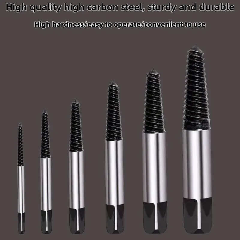 DS BS 8-Piece Damaged Screw Extractor Set