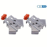 DS BS 2PCS Adjustable Right Angle Clamps