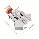 DS BS 2PCS Adjustable Right Angle Clamps