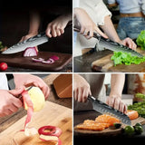 DS BS 6 Piece Kitchen Chef Knife Set