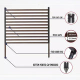 DS BS Garden Privacy Fence Panel 120×180cm