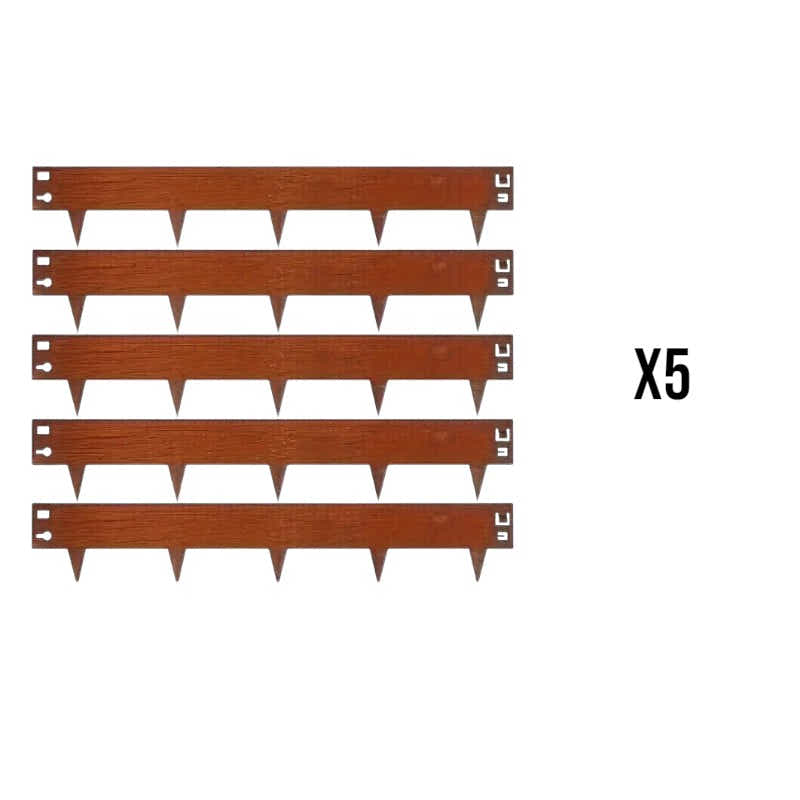 DS BS 5 Pack Metal Garden Landscape Edging