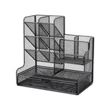 DS BS Mesh Desk Organizer with Drawer Pen Holder