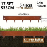 DS BS 5 Pack Metal Garden Landscape Edging