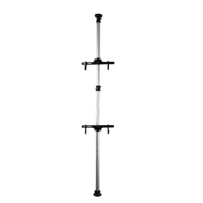 DS BS Adjustable Floor-to-Ceiling Bike Storage Rack – 2 Bike Hooks