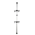 DS BS Adjustable Floor-to-Ceiling Bike Storage Rack – 2 Bike Hooks