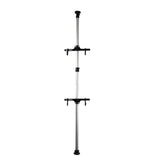 DS BS Adjustable Floor-to-Ceiling Bike Storage Rack – 2 Bike Hooks