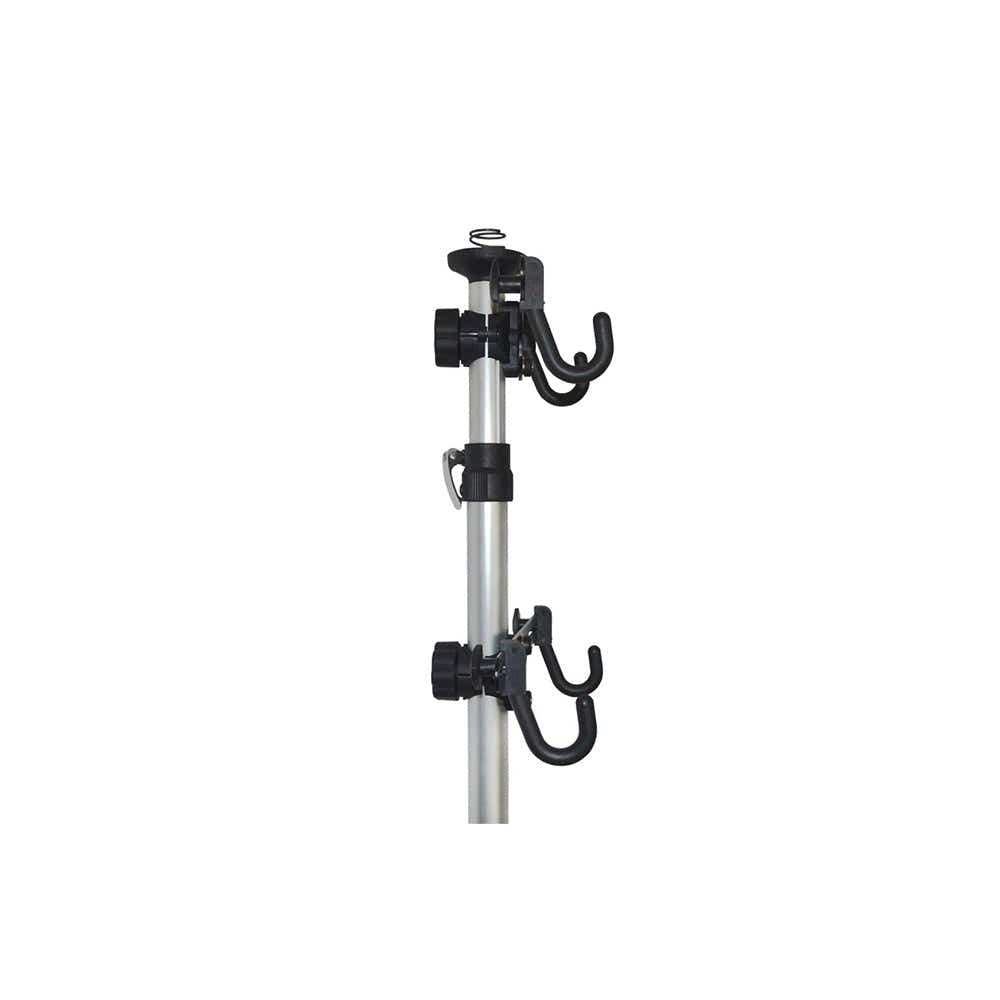 DS BS Adjustable Floor-to-Ceiling Bike Storage Rack – 2 Bike Hooks