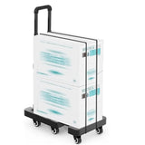 DS BS Foldable Luggage Trolley 6 Wheel Heavy Duty Cart