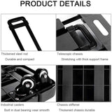 DS BS Foldable Luggage Trolley 6 Wheel Heavy Duty Cart