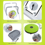 DS BS Foldable Climbing Stepper with Waist Twister