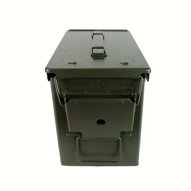 DS BS Metal Ammo Tin Case Storage Box