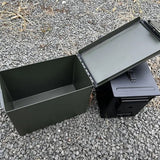 DS BS Metal Ammo Tin Case Storage Box