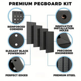 DS BS 4 Pack Metal Pegboard Tool Organizer