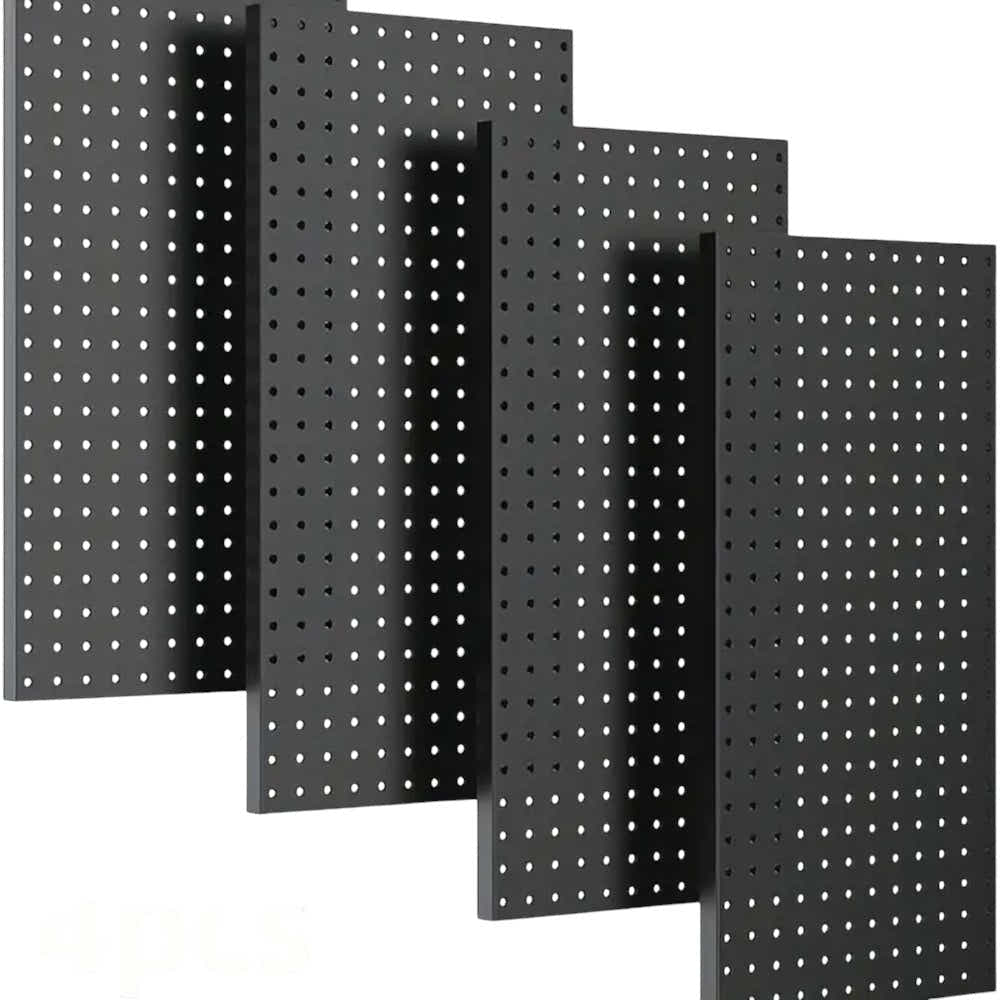 DS BS 4 Pack Metal Pegboard Tool Organizer