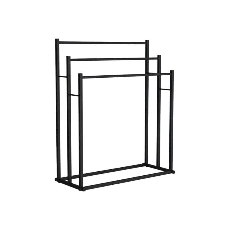 DS BS Free Standing 3 Tier Metal Towel Rack Bathroom Towel Holder