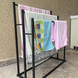 DS BS Free Standing 3 Tier Metal Towel Rack Bathroom Towel Holder