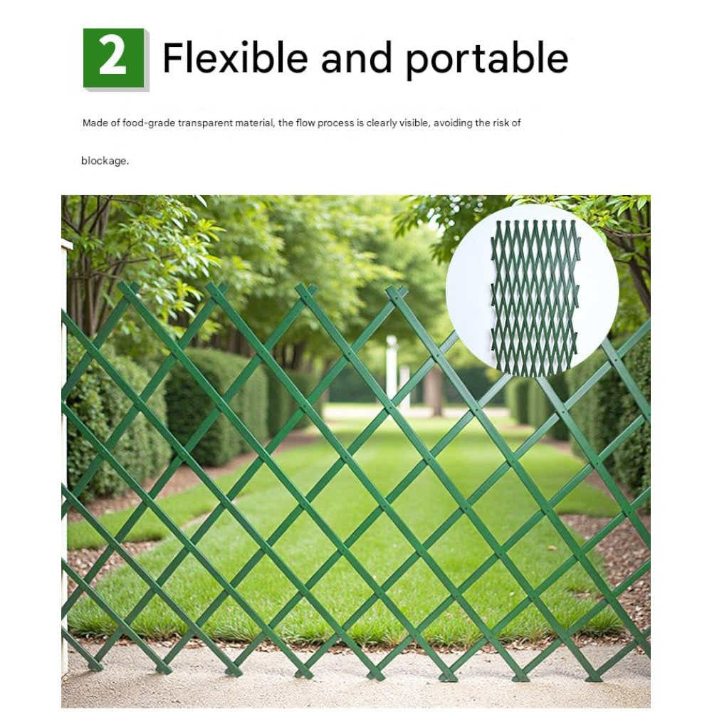 DS BS Expandable Trellis Fence for Climbing Plants