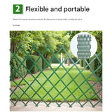 DS BS Expandable Trellis Fence for Climbing Plants