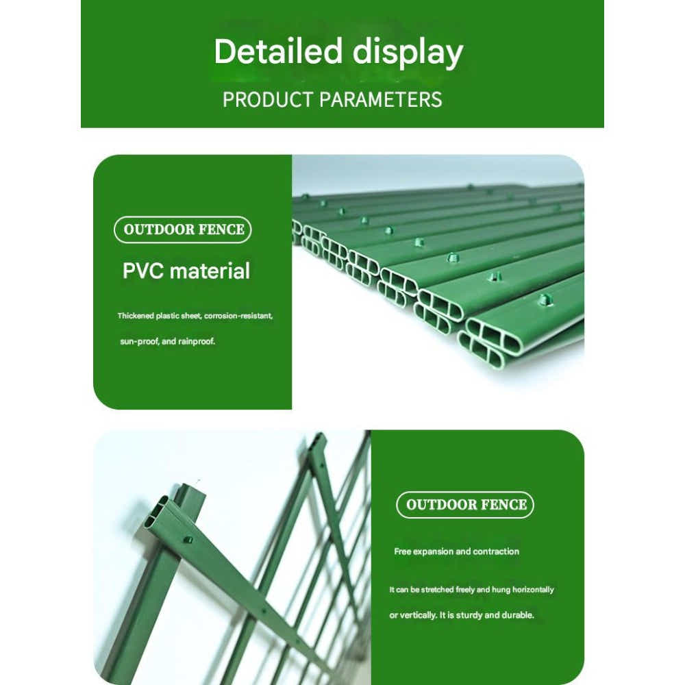 DS BS Expandable Trellis Fence for Climbing Plants