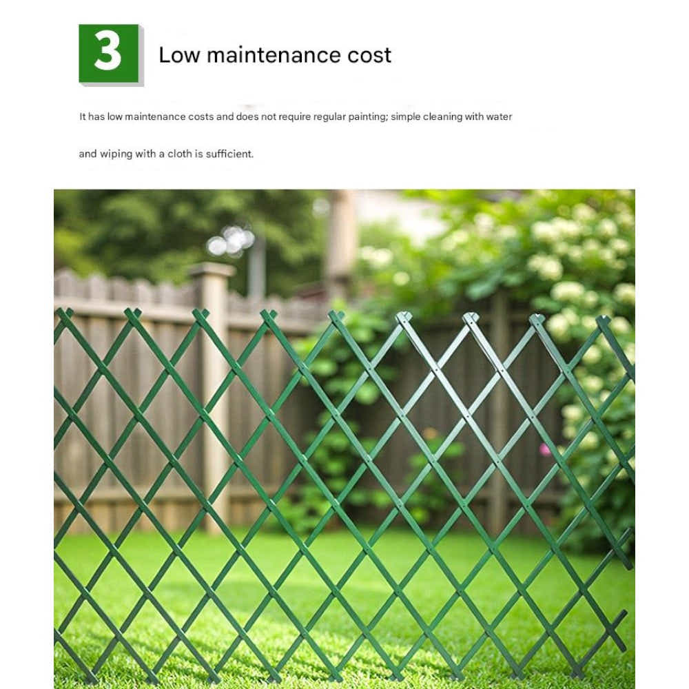 DS BS Expandable Trellis Fence for Climbing Plants