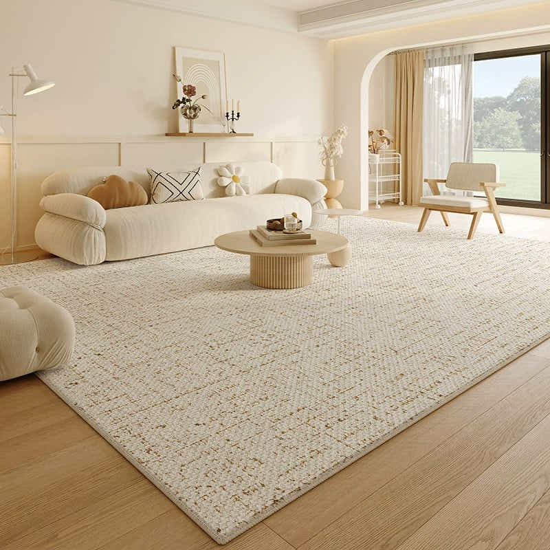 DS BS Area Rug 160x250cm Modern Minimalist Living Room Carpet - Soft Sand Beige
