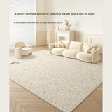 DS BS Area Rug 120x160cm Modern Minimalist Living Room Carpet - Soft Sand Beige