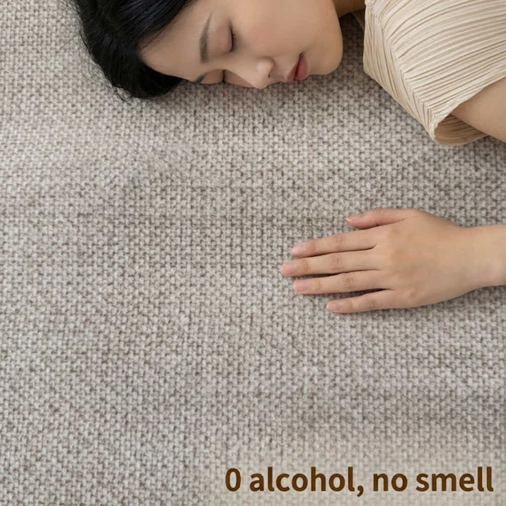DS BS Area Rug 160x250cm Modern Minimalist Living Room Carpet - Warm Cream Linen