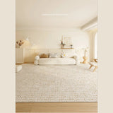 DS BS Area Rug 160x250cm Modern Minimalist Living Room Carpet - Warm Cream Linen