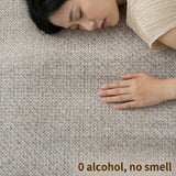DS BS Area Rug 140x200cm Modern Minimalist Living Room Carpet - Warm Cream Linen