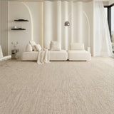 DS BS Area Rug 120x160cm Modern Minimalist Living Room Carpet - Warm Cream Linen